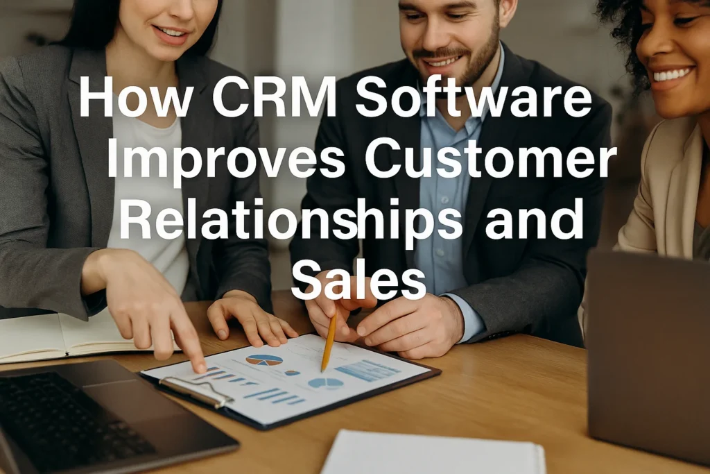 How CRM Software Improves Customer Relationships and Sales